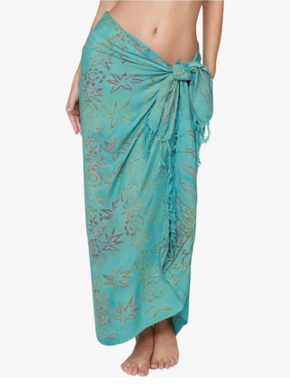 Ingear Batik Sarong, versatile beach wrap or scarf.